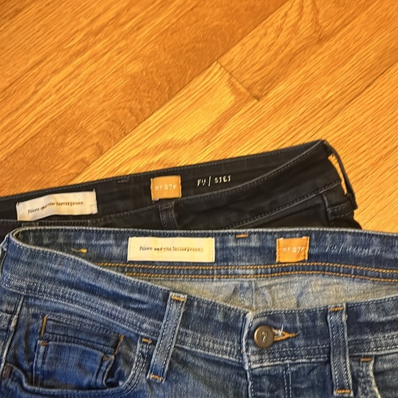 2 pairs Pilcro skinny jeans Anthropologie - Picture 2 of 2